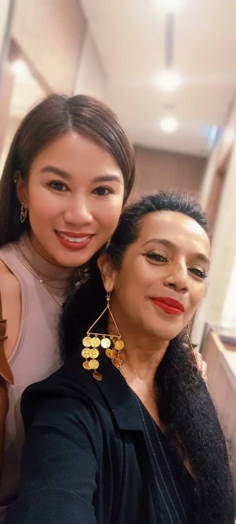 Yvonne Lee, the mac clinic ambassador